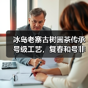 冰岛老寨古树圆茶传承号级工艺，复春和号非遗茶品鉴（图3）