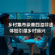乡村集市茶香四溢非遗体验引爆乡村振兴（图2）