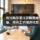 普洱熟茶紧压茶陈香醇厚，传统工艺精选优质原料（图1）
