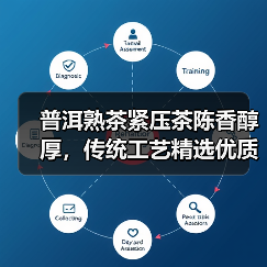 普洱熟茶紧压茶陈香醇厚，传统工艺精选优质原料（图3）