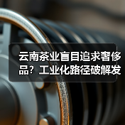 云南茶业盲目追求奢侈品?工业化路径破解发展困局(图1) 云南茶业盲目追求奢侈品?工业化路径破解发展困局(图1)