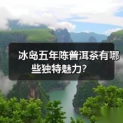 冰岛五年陈普洱茶有哪些独特魅力?(图1) 冰岛五年陈普洱茶有哪些独特魅力?(图1)