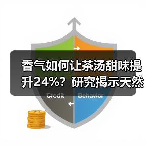 香气如何让茶汤甜味提升24%?研究揭示天然增甜机制(图2) 香气如何让茶汤甜味提升24%?研究揭示天然增甜机制(图2)
