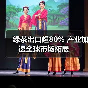 绿茶出口超80% 产业加速全球市场拓展(图1) 绿茶出口超80% 产业加速全球市场拓展(图1)