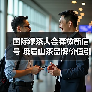 国际绿茶大会释放新信号 峨眉山茶品牌价值引领全球茶产业变革(图2) 国际绿茶大会释放新信号 峨眉山茶品牌价值引领全球茶产业变革(图2)