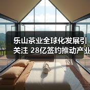 乐山茶业全球化发展引关注 28亿签约推动产业融合(图1) 乐山茶业全球化发展引关注 28亿签约推动产业融合(图1)