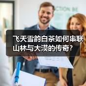 飞天雪韵白茶如何串联山林与大漠的传奇？（图4）