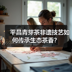 平昌青芽茶非遗技艺如何传承生态茶香?(图2) 平昌青芽茶非遗技艺如何传承生态茶香?(图2)