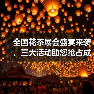 全国花茶展会盛宴来袭,三大活动助您抢占成渝市场(图4) 全国花茶展会盛宴来袭,三大活动助您抢占成渝市场(图4)