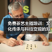 免费茶艺主播培训：文化传承与科技变现的双轨路径（图1）