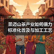 景迈山茶产业如何借力标准化普及与加工工艺升级实现高质量发展?(图1) 景迈山茶产业如何借力标准化普及与加工工艺升级实现高质量发展?(图1)