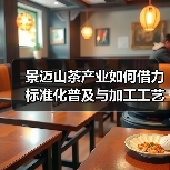 景迈山茶产业如何借力标准化普及与加工工艺升级实现高质量发展?(图3) 景迈山茶产业如何借力标准化普及与加工工艺升级实现高质量发展?(图3)
