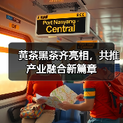 黄茶黑茶齐亮相,共推产业融合新篇章(图2) 黄茶黑茶齐亮相,共推产业融合新篇章(图2)