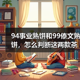 94事业熟饼和99傣文熟饼,怎么判断这两款茶的区别? 94事业熟饼和99傣文熟饼,怎么判断这两款茶的区别?