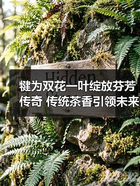 犍为双花一叶绽放芬芳传奇 传统茶香引领未来潮流(图1) 犍为双花一叶绽放芬芳传奇 传统茶香引领未来潮流(图1)