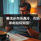 普洱茶市场遇冷,传统茶商如何突围?(图1) 普洱茶市场遇冷,传统茶商如何突围?(图1)