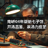 南峤04年版纳七子饼,开汤品鉴,茶汤力度足,品饮愉悦度高!(图3) 南峤04年版纳七子饼,开汤品鉴,茶汤力度足,品饮愉悦度高!(图3)