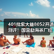 401批紫大益8052开汤测评!国营勐海茶厂经典,万元级老茶佳选(图2) 401批紫大益8052开汤测评!国营勐海茶厂经典,万元级老茶佳选(图2)