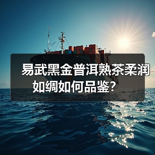 易武黑金普洱熟茶柔润如绸如何品鉴?(图2) 易武黑金普洱熟茶柔润如绸如何品鉴?(图2)