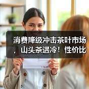 消费降级冲击茶叶市场,山头茶遇冷!性价比成新风口?(图1) 消费降级冲击茶叶市场,山头茶遇冷!性价比成新风口?(图1)