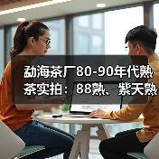 勐海茶厂80-90年代熟茶实拍:88熟、紫天熟、94熟、97 勐海茶厂80-90年代熟茶实拍:88熟、紫天熟、94熟、97