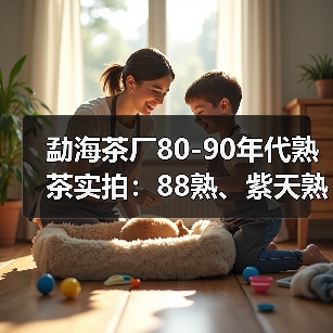 勐海茶厂80-90年代熟茶实拍:88熟、紫天熟、94熟、97水蓝印熟等(图3) 勐海茶厂80-90年代熟茶实拍:88熟、紫天熟、94熟、97水蓝印熟等(图3)