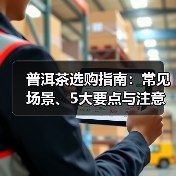 普洱茶选购指南:常见场景、5大要点与注意事项(图4) 普洱茶选购指南:常见场景、5大要点与注意事项(图4)