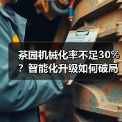 茶园机械化率不足30%?智能化升级如何破局?(图3) 茶园机械化率不足30%?智能化升级如何破局?(图3)