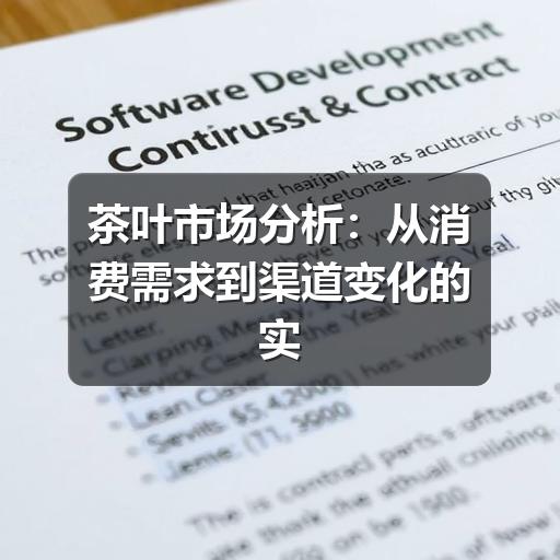 茶叶市场分析:从消费需求到渠道变化的实用观察 茶叶市场分析:从消费需求到渠道变化的实用观察