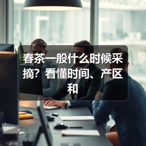 春茶一般什么时候采摘？看懂时间、产区和嫩度差异